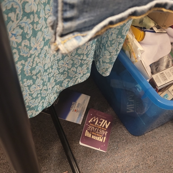 Distressed Blue Jeans - Picture 5 of 9